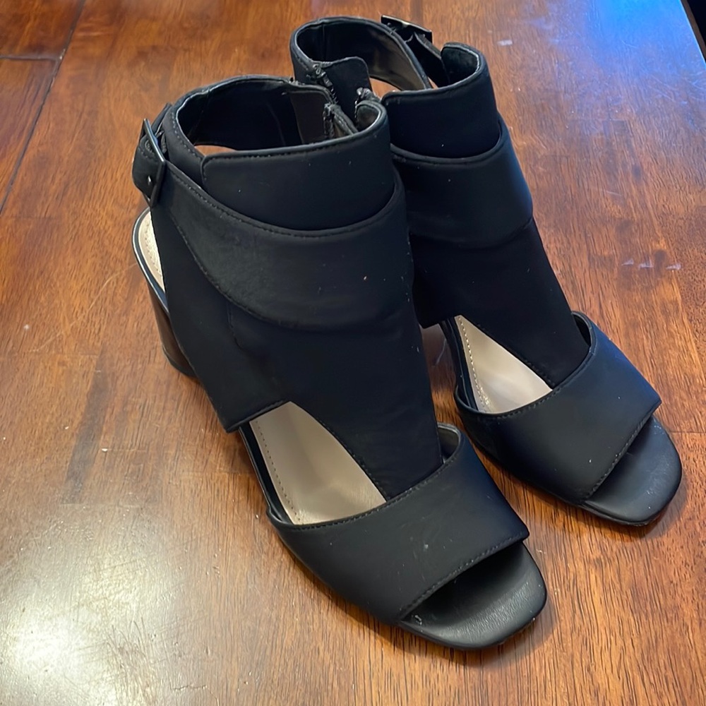 black heels